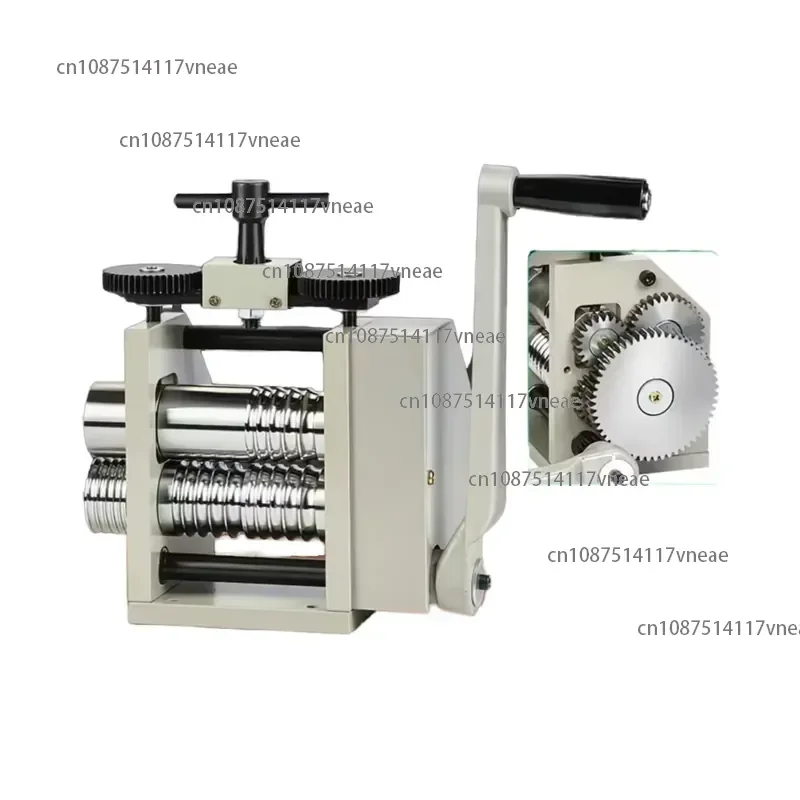Customizable Stainless Steel Silver Plated Rolling Mill Machine for Goldsmith Laboratory Stamping Parts Handmade Jewelry