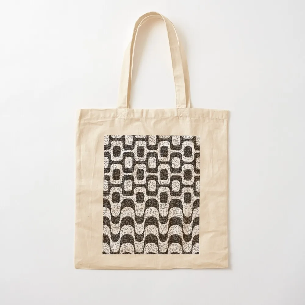 Strolling Through Rio: Copacabana / Ipanema Boardwalk Tote Bag tote bag men Big bag Canvas stote