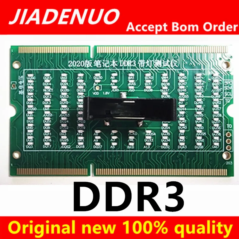 Diagnostic Analyzer Test Card SDRAM SO-DIMM Pin Out Notebook LED Tester Card Memory Slot DDR2 DDR3 DDR4 DDR5 image 3