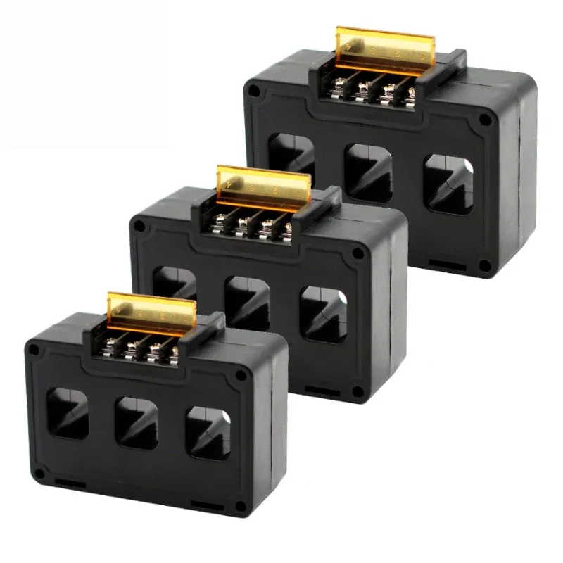Transformador Corriente Trifásico CT5 50/5A 100/5A 200/5A 300/5A 3 EN 1, Sensor CA CT Compatible Con CM1 MCCB
