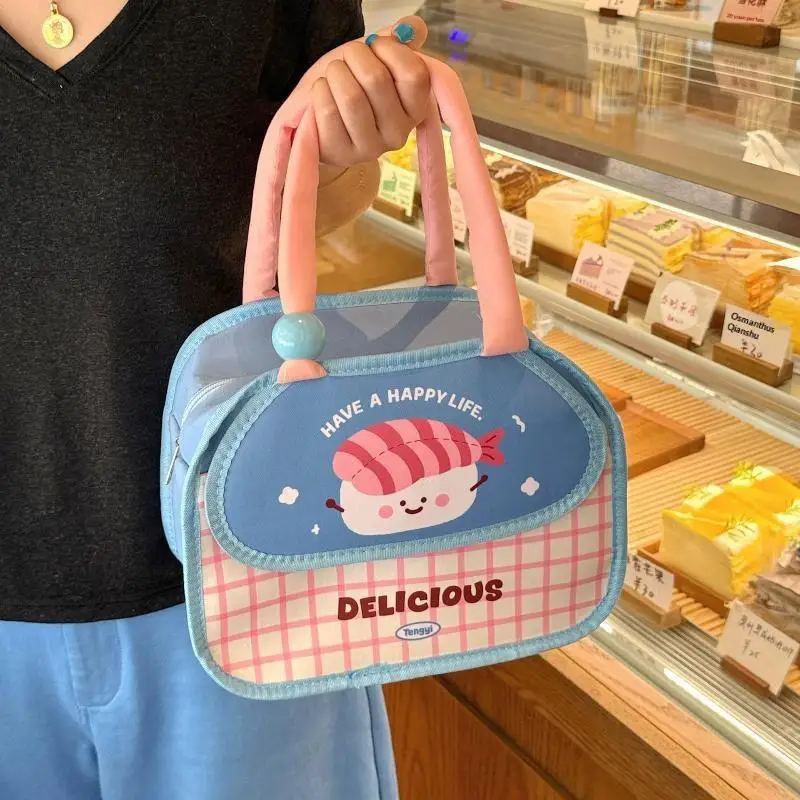 Niedliche Cartoon-Lunchbox-Tasche mit Isolierung und Kälteisolierung, Aluminium-Picknicktasche für die Arbeit – Detail 7