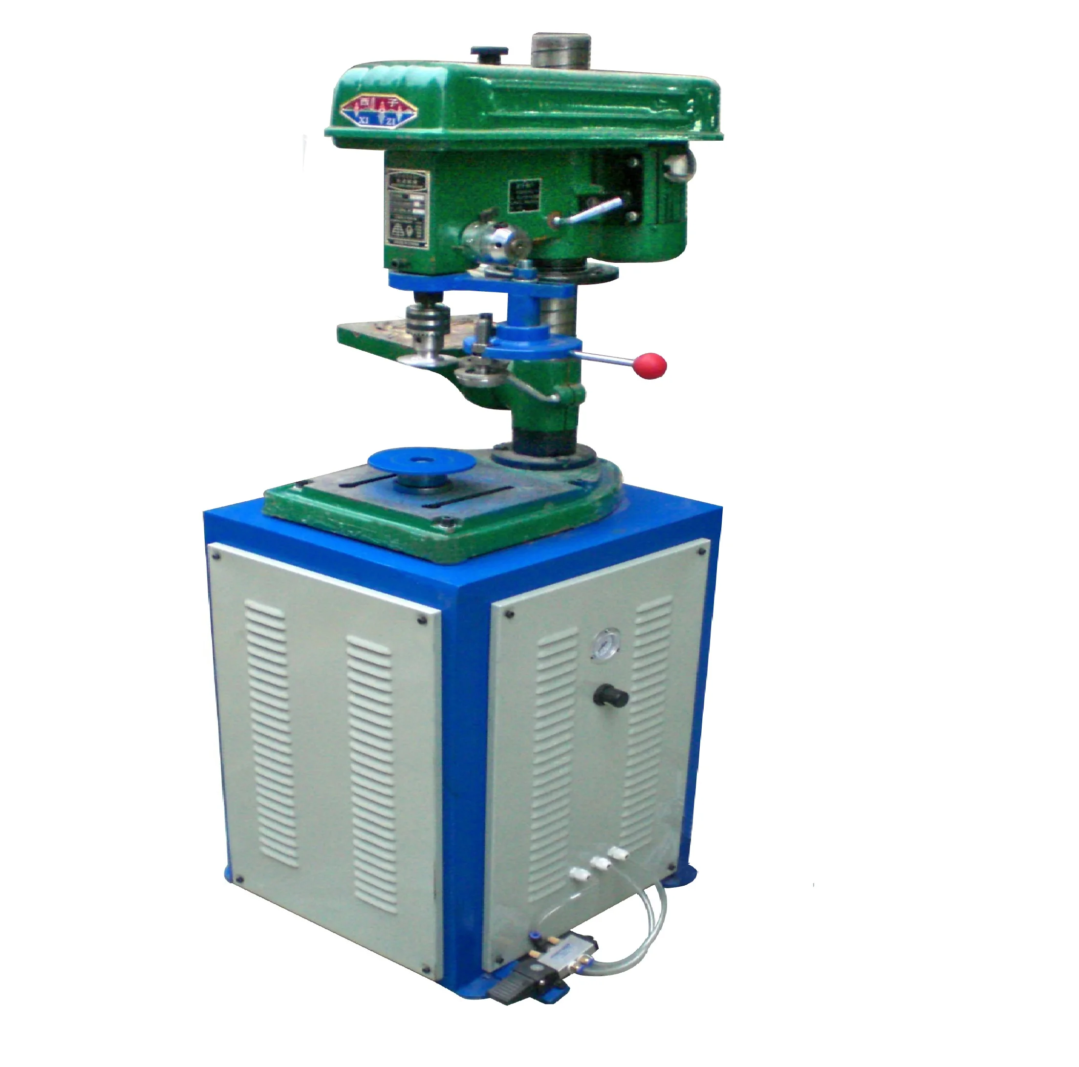 Semi-auto Paper Tube Sealing Machine Paper Core Edge Bending Flanging Machine Paper Tube Head Curling Machine