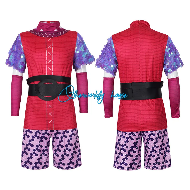 Anime Nimona Cosplay Costume Monster Girl Cosplay Costume KidsTop Pants Uniform Halloween Carnival Party Costume Disguise