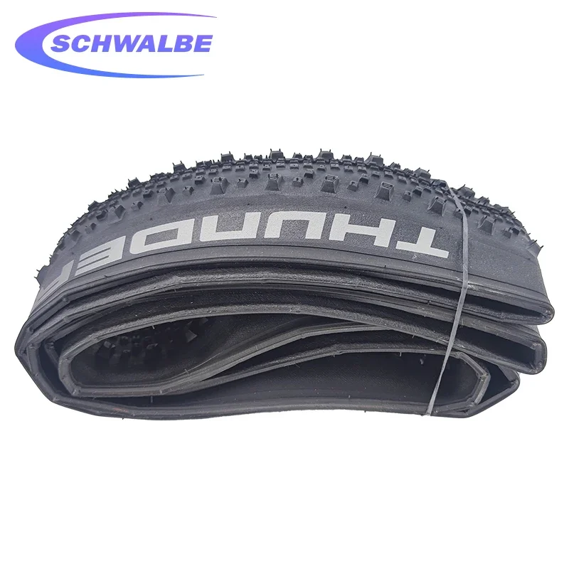 SCHWALBE THUNDER BURT 27.5/29x2.10 Black Tubeless Folding Tire Bike Tire for XC Road Gravel Tracks MTB Off-Road Cycling Parts