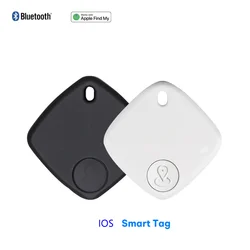 Dispositivo antipérdida con Bluetooth, localizador de billetera IOS, Etiqueta inteligente, Mini rastreador GPS, llavero, buscador de equipaje y mascotas, funciona con Apple Find My