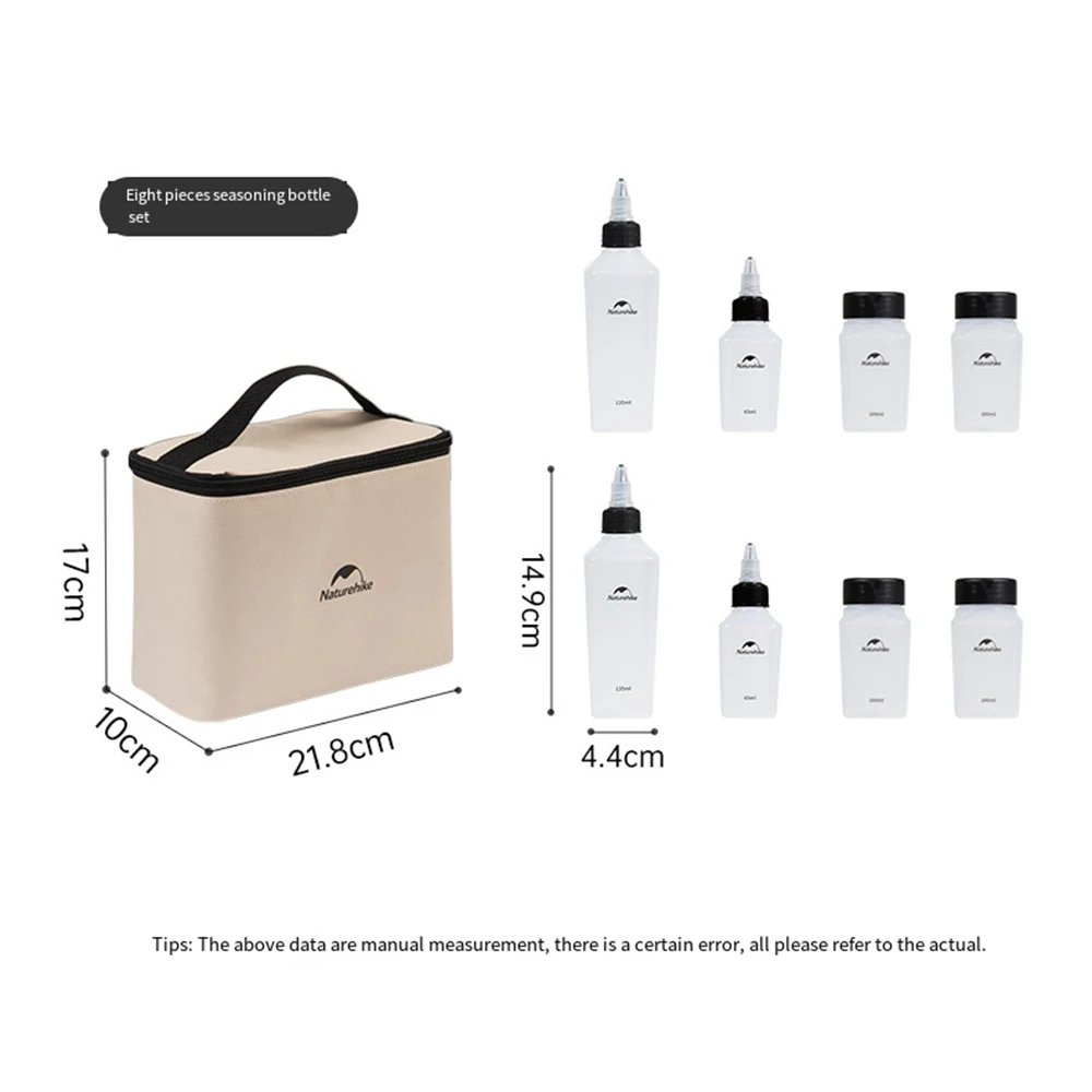 

Naturehike Jar Портативный набор контейнеров для специй Открытый кемпинг Пикник Хранение Барбекю Бутылка для приправ Кухонный набор Жидкий порошок