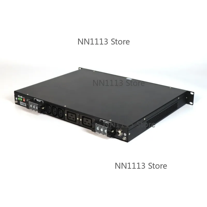 16A Static Transfer Switch Rack Mount Dual Power Switch for Generators Electrical Selection System