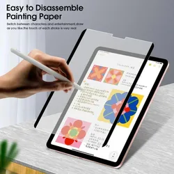 Magnetic Paper Matte Film For Lenovo Tab Plus 11.5 2024 K11 Plus 11.45 M11 11 P12 Pro 12.7 M10 Plus 3rd P11 Pro Gen 2 P11 Pro