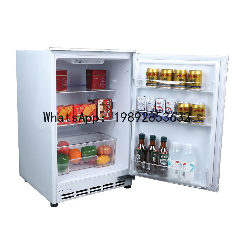 QQ Horizontal built-in refrigerator kitchen undercounter hidden for home built-in ultra-thin small refrigerator