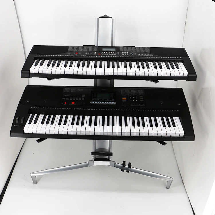 Hooqu Wholesale Price Musical Keyboard Stand Aluminium Keyboard Stand Plane Keyboard Stand