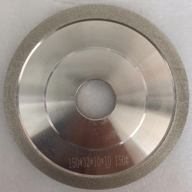 Imagem -04 - Galvanizado Diamante Grinding Disc Parallel Polishing Tool Inner Hole 20 mm 32 mm de Diâmetro 100 mm 125 mm 150 mm