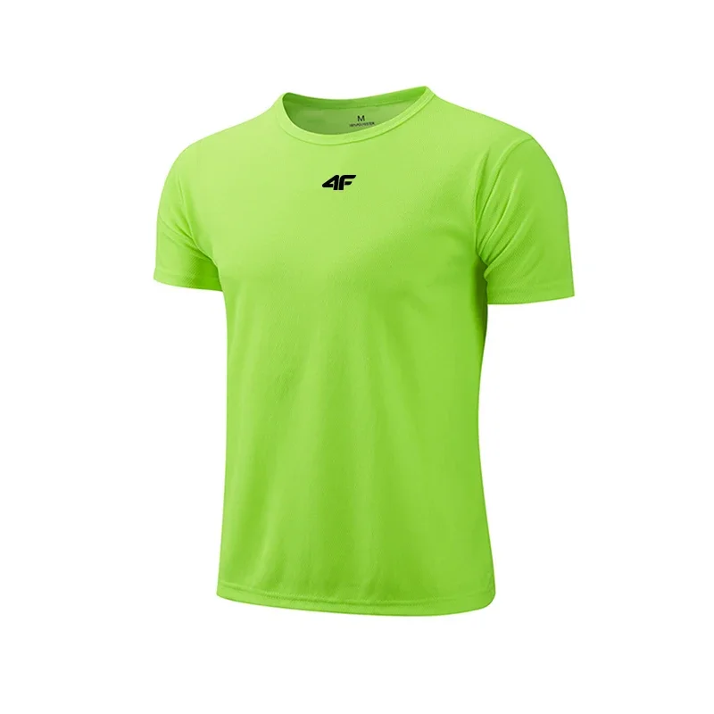 

Hot Sales Jogging Shorts Sleeve T-shirt Casual Sports Summer Cool Daily Quick Drying Versatile Outdoors Men's Tops Tees Clothing