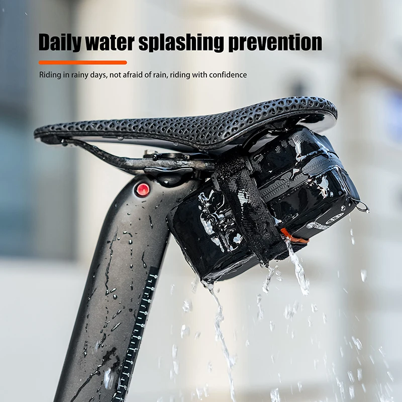 

OFFBONDAGE Мини-сумка для велосипеда Сумка для велосипедного сиденья Легкая компактная дорожная сумка для хранения Портативная ручная сумка Аксессуары для велосипеда