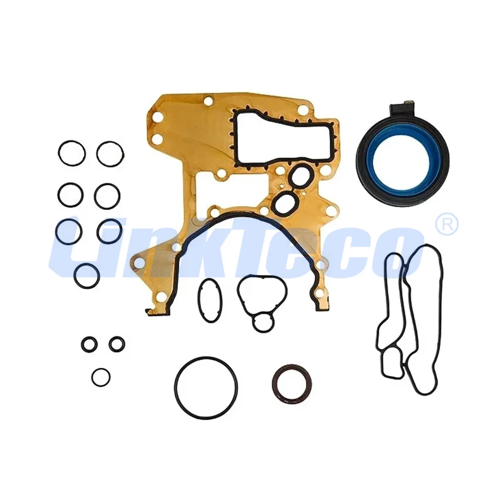Engine Head Gasket Set Bolt O-ring and Timing Belt Kit Main Rod Bearings Fit 1.8 L For Chevrolet Cruze Sonic 1.8L LFH 2011-16
