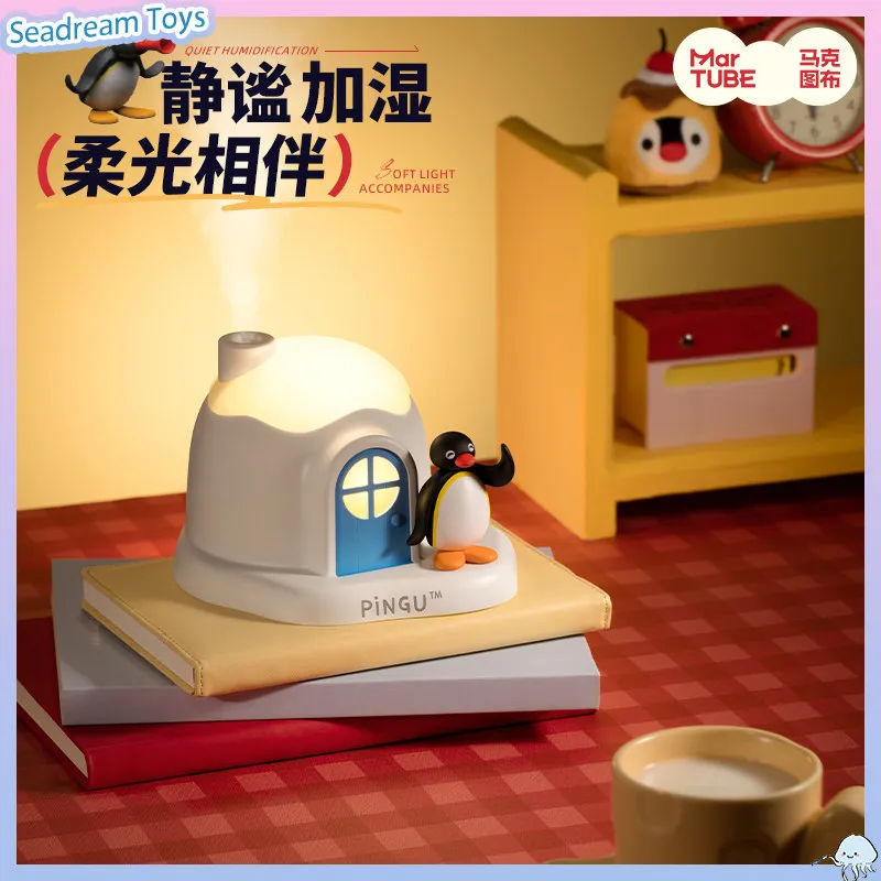 MARTUBE Pingu Snow House Humidifier Mini Household Desktop Humidifier Ultra Quiet Mist Humidifier For Bedroom Ornament Gift view 6