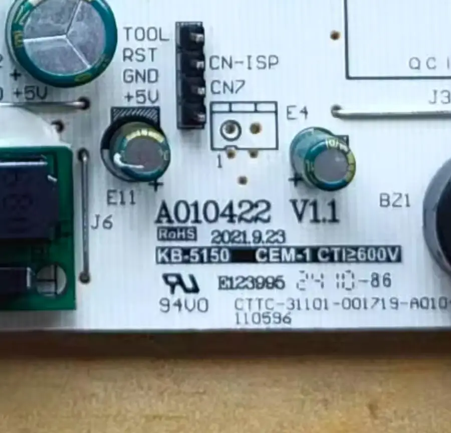 TCL 에어컨 컴퓨터 보드 CTTC-31101-001719 A010422 부품의 새로운 제품