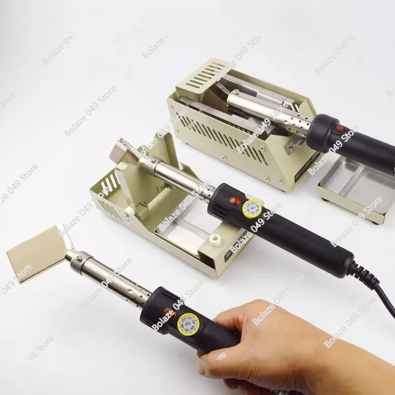 

PU WTA-200 Round Belt Welding Soldering Iron Drive Belt Connector Polyurethane Belt Hot Melt Machine 200W 0-400 Adjustable NEW