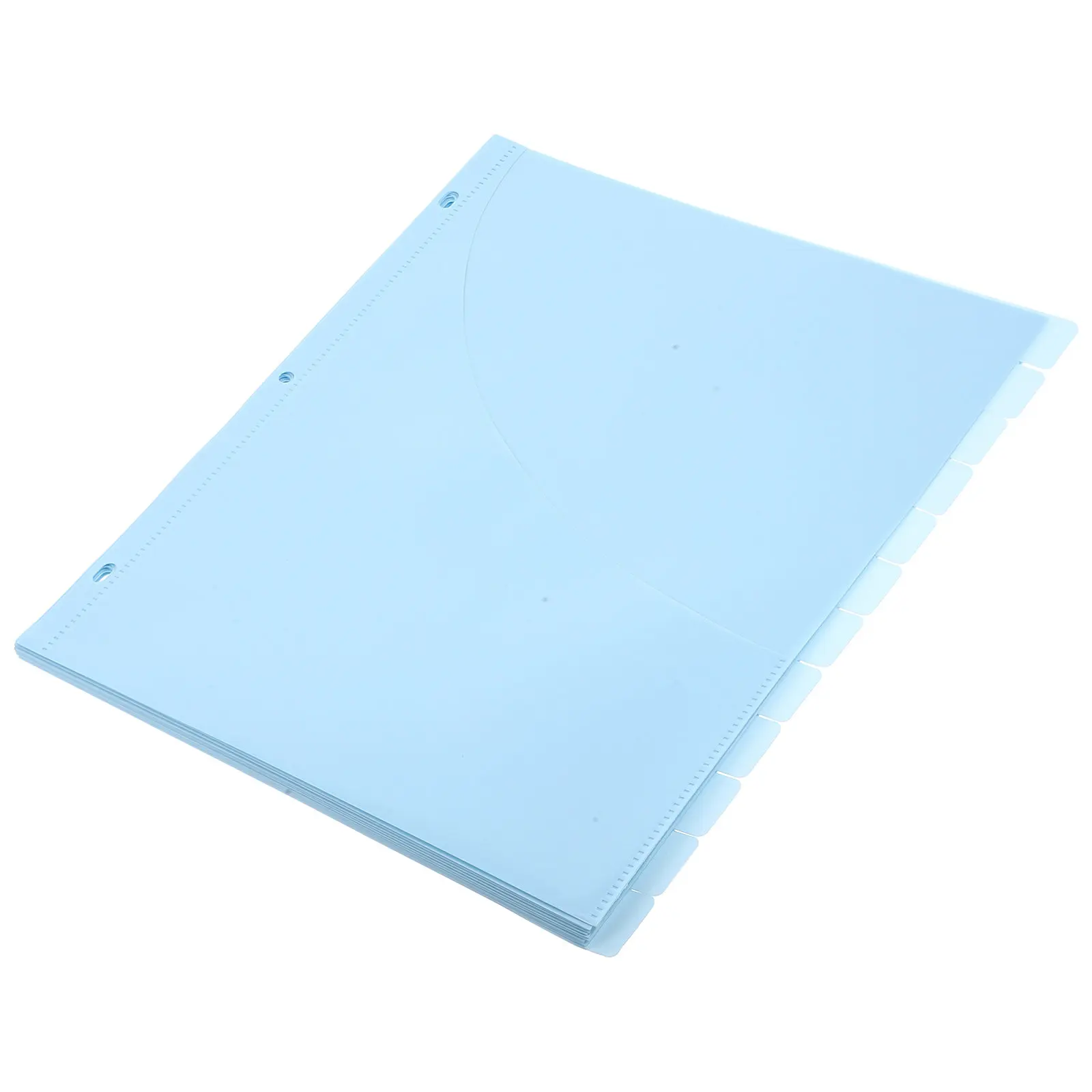 

Набор из 12 синих водонепроницаемых пластиковых разделителей для папок формата Letter с карманами, органайзер для документов для офиса и школы