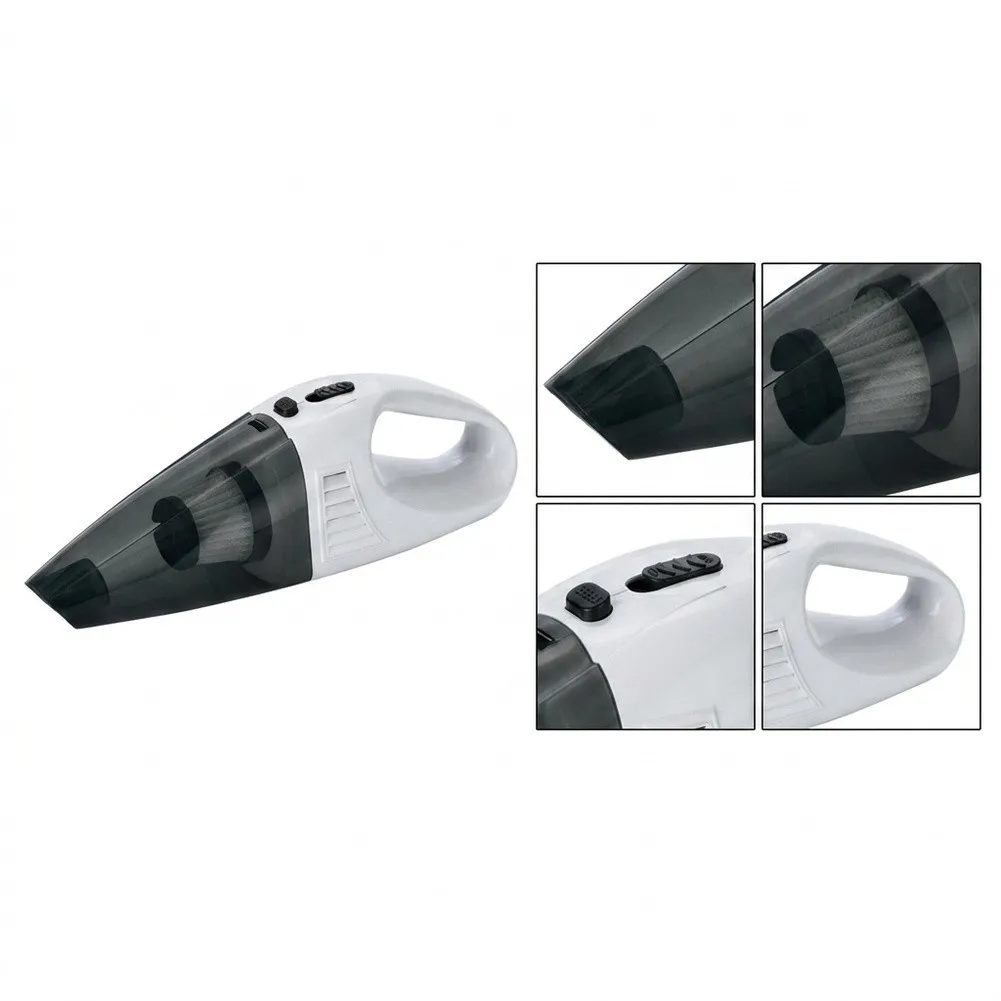 For Handheld Vacuum Cleaner for Home Car Office Use Lightweight ABS Construction Efficient Dirt and Dust Pickup