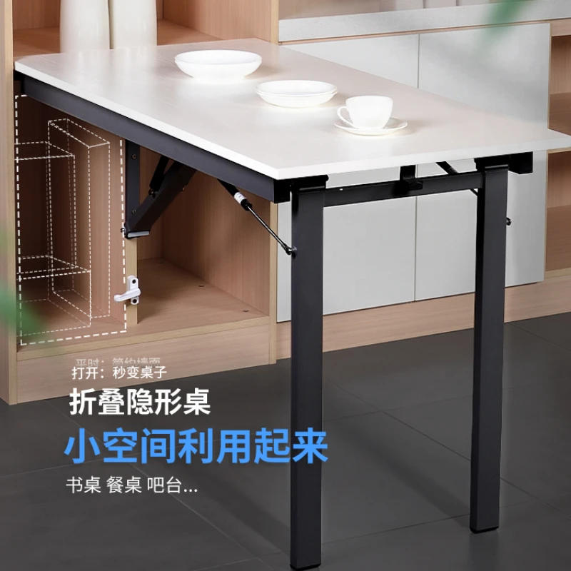 Folding Wall Hanging Table Table Support Bracket Load-Bearing Multifunctional Desk Bar Storage Rack Holder Hardware Accessories