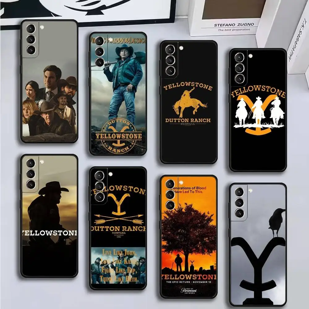 

Yellowstone American TV series Phone Case For Samsung GalaxyA13,21s,22,31,32,52,53,71,72,73,Soft Black Shell