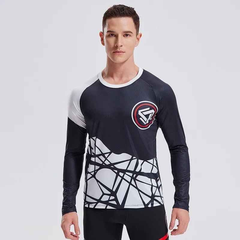 

2025 Hot Sale 3D Printed Motorcycle Shirt Long Sleeve Quick Dry Breathable Unisex Outdoor Riding T Shirt