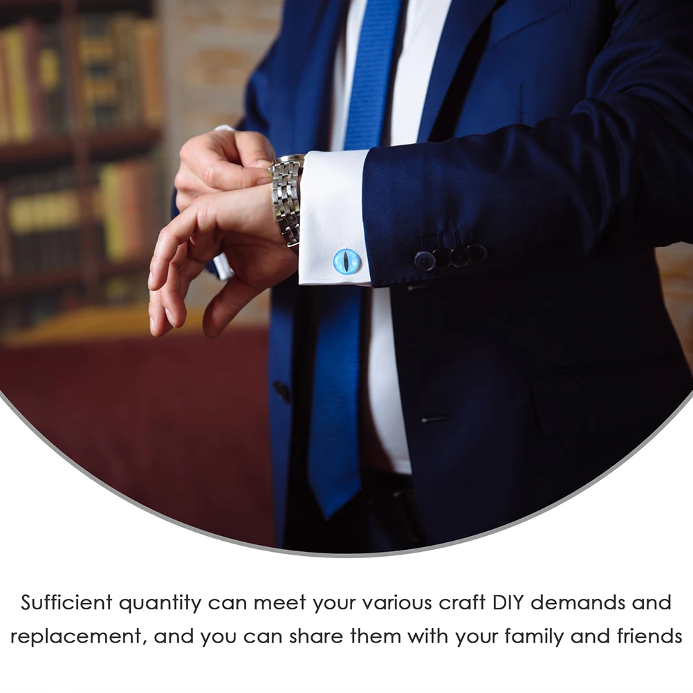 

20 Pairs Big Eyes Crystal Glass Beads Jewelry Balls Halloween Sticker Toy Craft