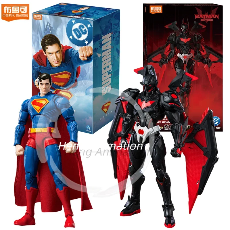 

Классическая фигурка Blokees 2025 Дэвида Супермена, сборка игрушек, модель, детская коллекция, подарок
