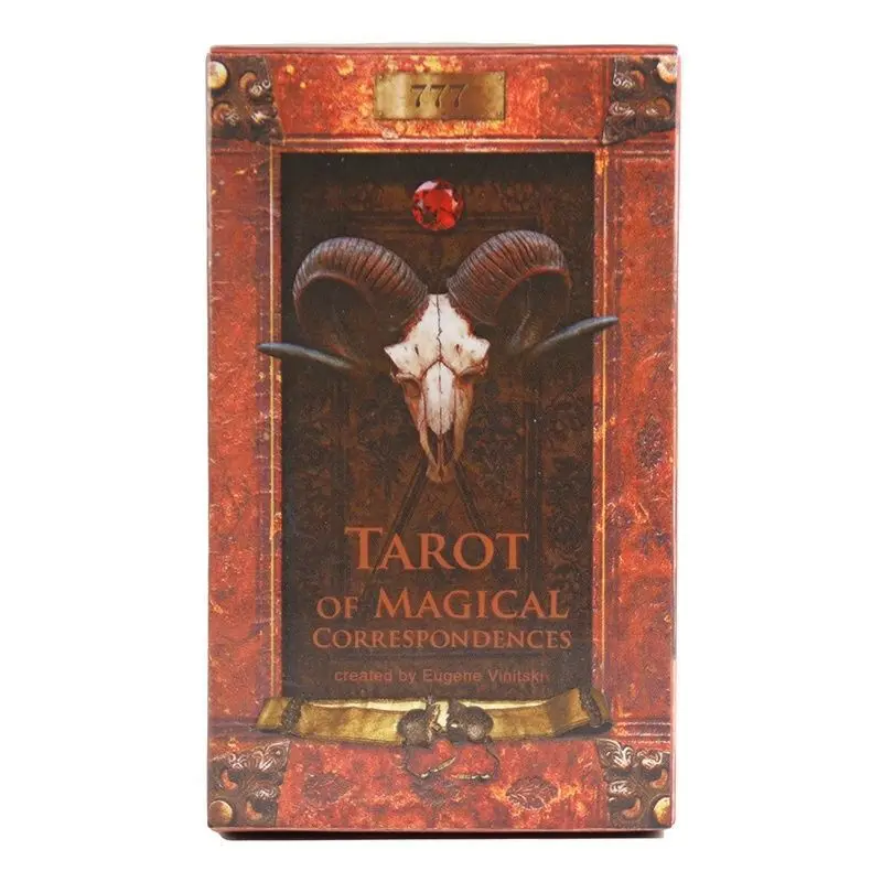 Jogo de mesa de cartas de tarô com correspondência mágica Kabala para um jogador, nível iniciante, jogo de lazer com jogadores ilimitados
