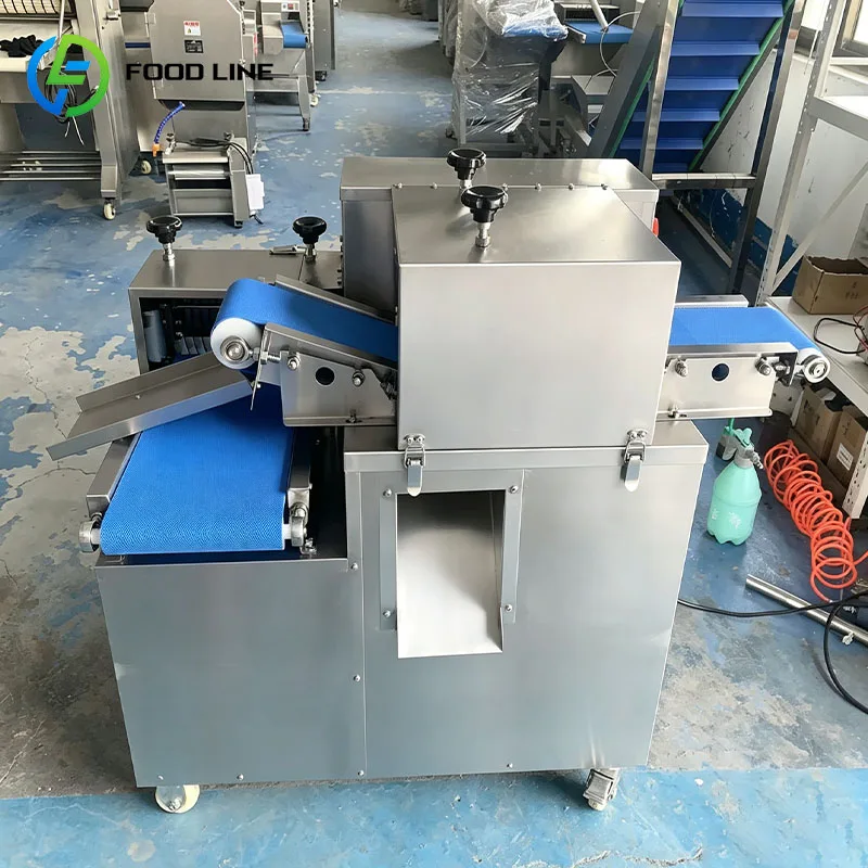 Meat Cube Cutter Commercial Meat Dicing Machine Adjustable Size for Beef Lamb Pork and Curry Customized