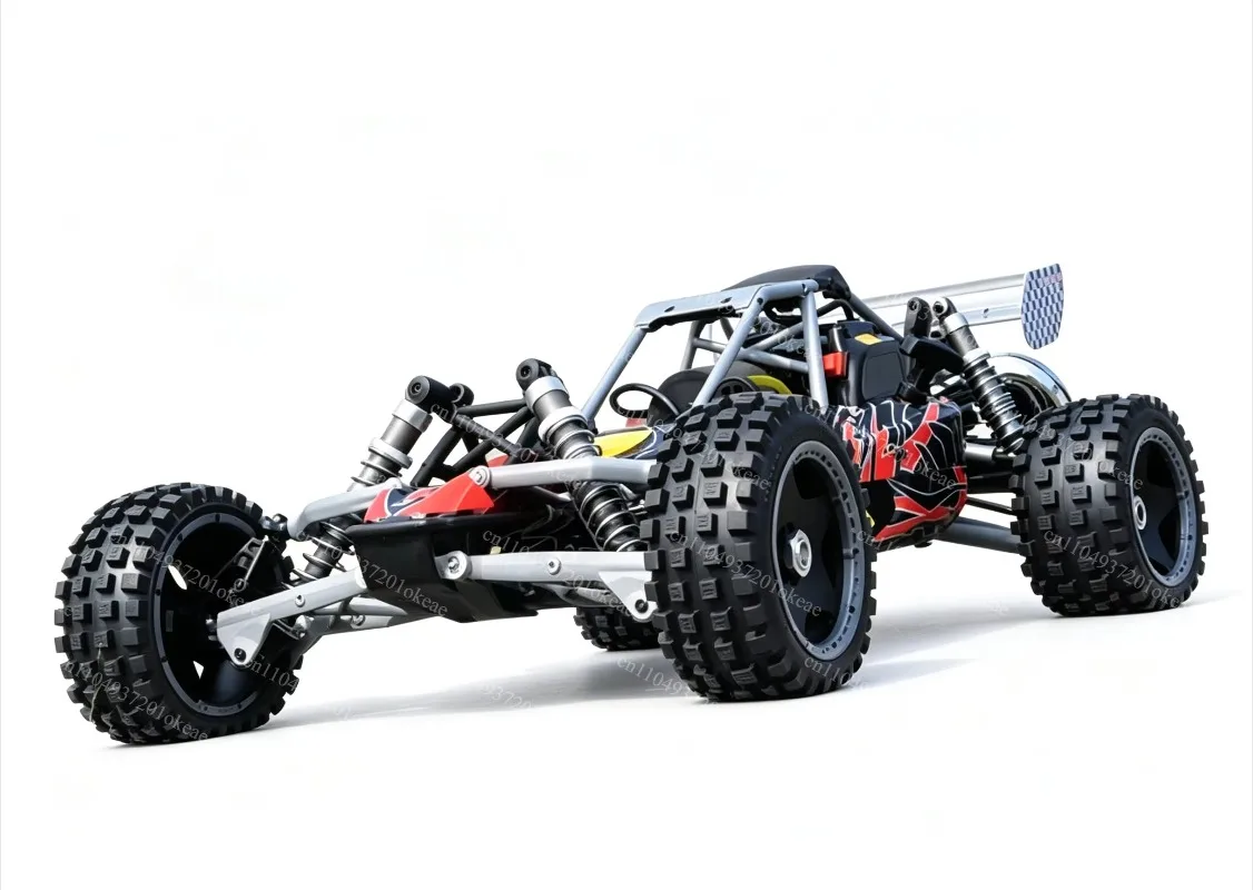 1/5 Scale Gas Powered RC Buggy, Remote Control Off Road Model Car for Adult Hobby