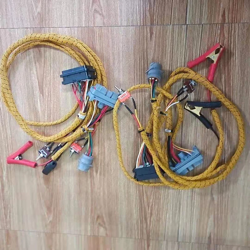 Use For CATerpillar Excavator C/D Engine Wire Harness for CAT Engine Inspection Connection Wiring Harness