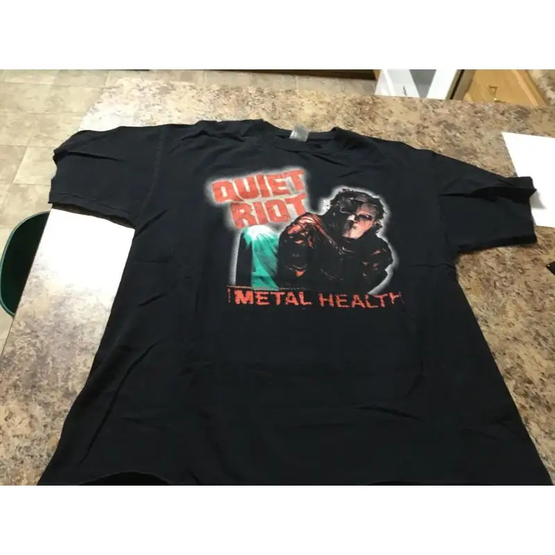 قميص Vintage Quiet Riot 2005 Tour Ôot مقاس Xl Rock Motley Crue Def Leppard