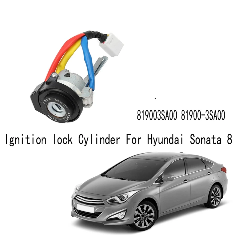 

Цилиндр замка зажигания для Hyundai Sonata 8 с 2 ключами 819003SA00 81900-3SA00