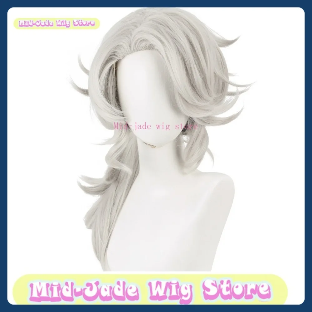 Парик середины нефрита Магазин Identity V Композитор Фредерик Косплей Парик Аниме Игры Костюмы Реквизит Парики для ролевых игр