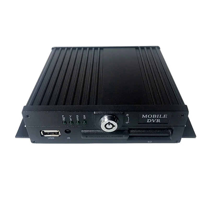Vehicle-Mounted Mobile Hard Disk Video Recorder HD 1080P 4-Channel Monitoring Supports 512GB SD Suitable For Buses Easy To Use