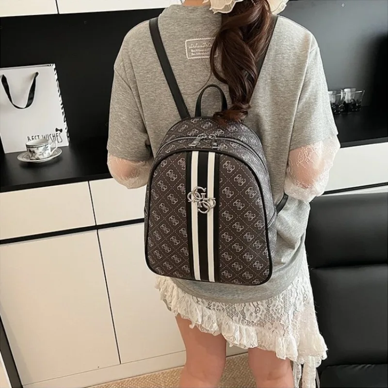 Fashionable High-End Diaper Bag, Vintage Original Designer, Trendy Leather Crossbody Shoulder Bag Ladies Daily