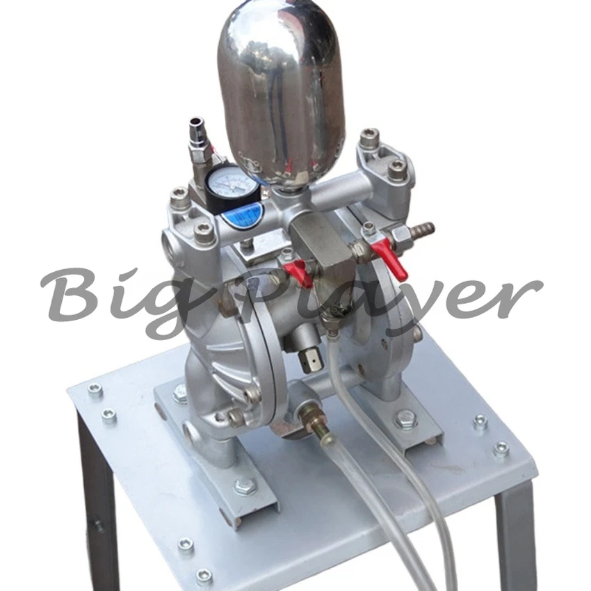 

Leak-Free Pneumatic Diaphragm Pump - A-15A Double Acting Membrane Pump with Self-Priming Function for High Viscosity Fluids