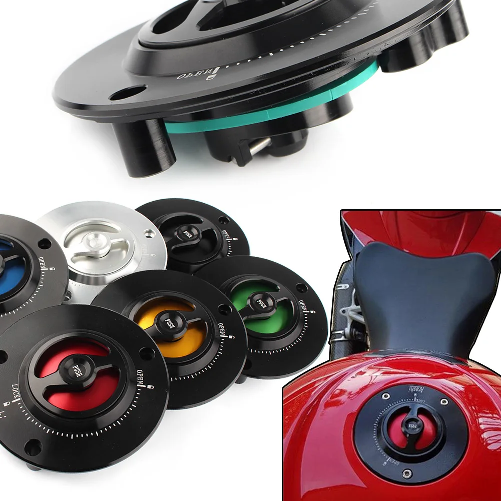 Oil Fuel Gas Tank Tank Cap Cover For Suzuki GSXR 600 750 1000 GSX650F SV1000S SV650SV650S GSX1300R Hayabusa GSF650 BANDIT et