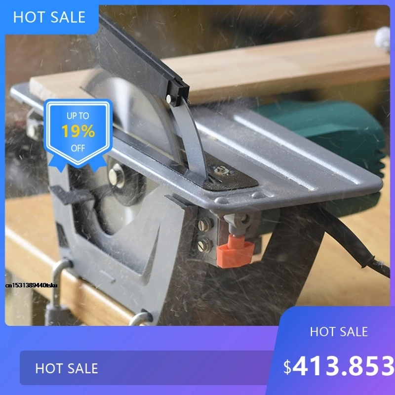 

0805 Useful 8 Inch Woodworking Portable Household Radio Saw 220V/2200W Portable Flip-Chip Circular Saw Cutting And S0320