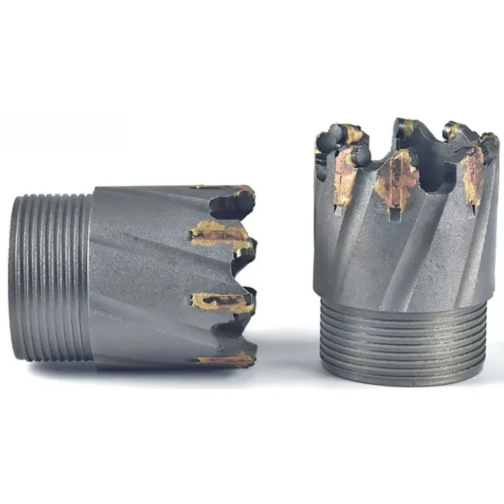 High Speed Hard Rock Drilling Equipment Spiral Serrated Diamond Composite Core Bit