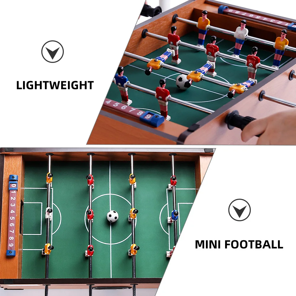 20 pezzi palloni da biliardino in resina calcio da tavolo durevole pregevole fattura adatta alla maggior parte dei tavoli forniture di gioco palloni da biliardino