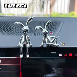 LULECI Car Interior Decoration Cartoon Animal Center Console Personalized Room Dining Table and Desk Decoration Car Accessories