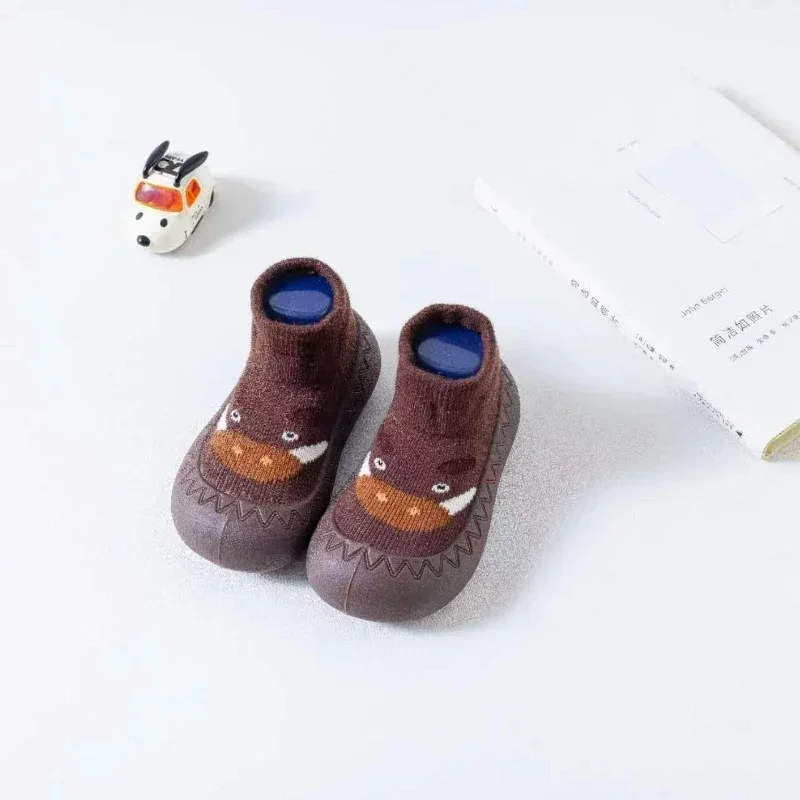 الأحذية والجوارب الوليد الطفل الطابق عدم الانزلاق حذاء طفل صغير الأطفال الجوارب الفتيات أحذية الأولاد أحذية الملاعب المغطاة #6