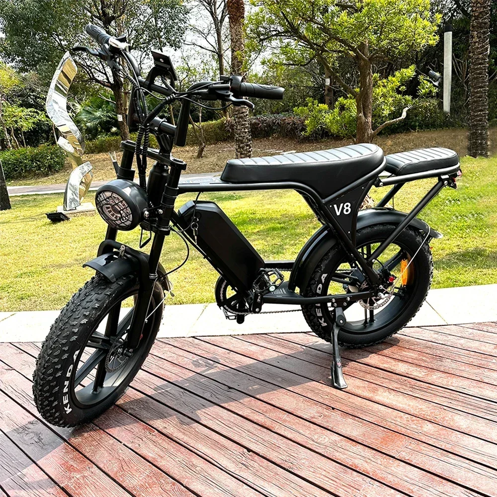 Ouxi V8 1000W48V30AH Dual battery model LCD instrument Ebike Long Range Electric Bike For Adult mountain cross country