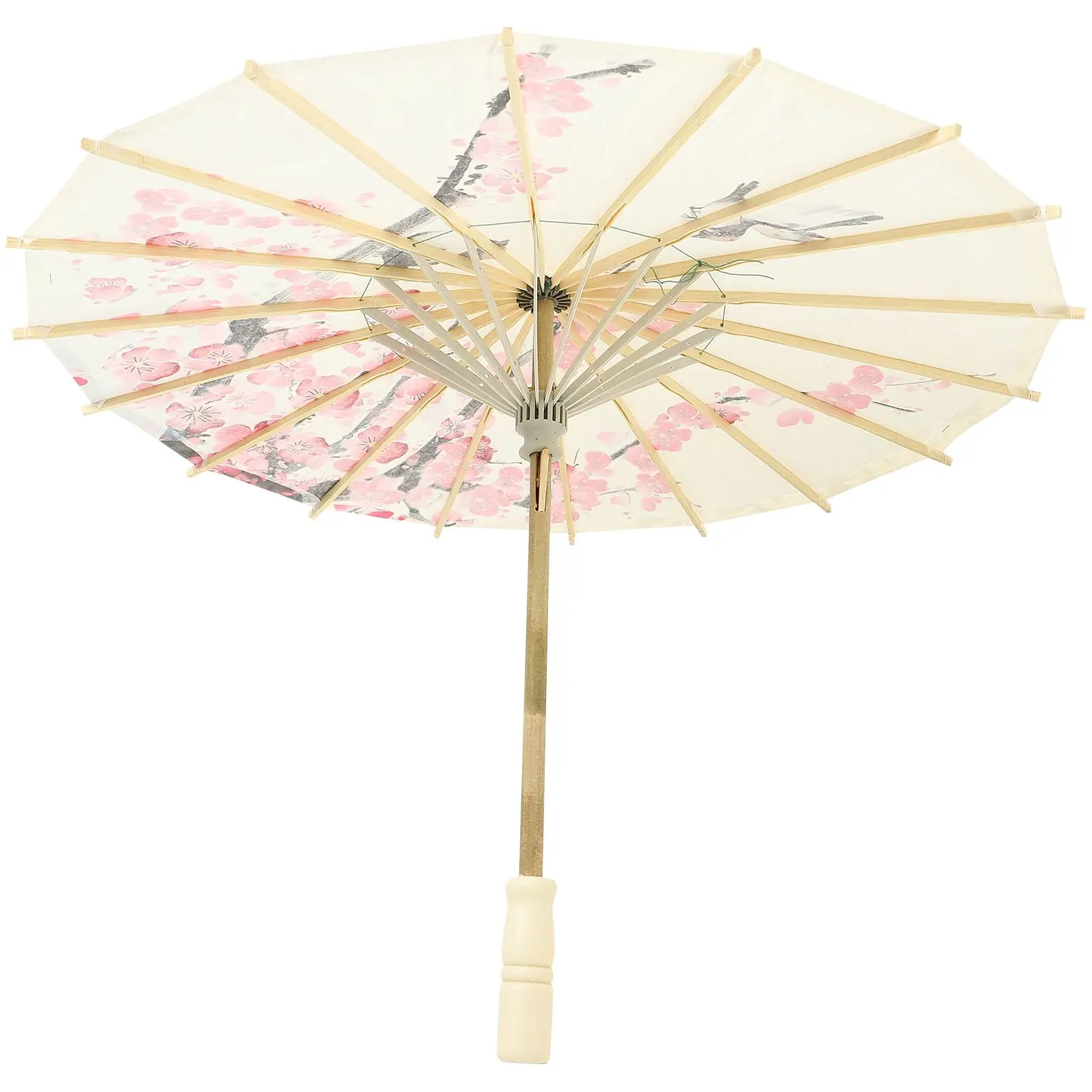 

Retro Oil Paper Umbrella 60cm Decorative Parasol Stage Prop Japanese Style Printing Design Wedding Photography Accessories