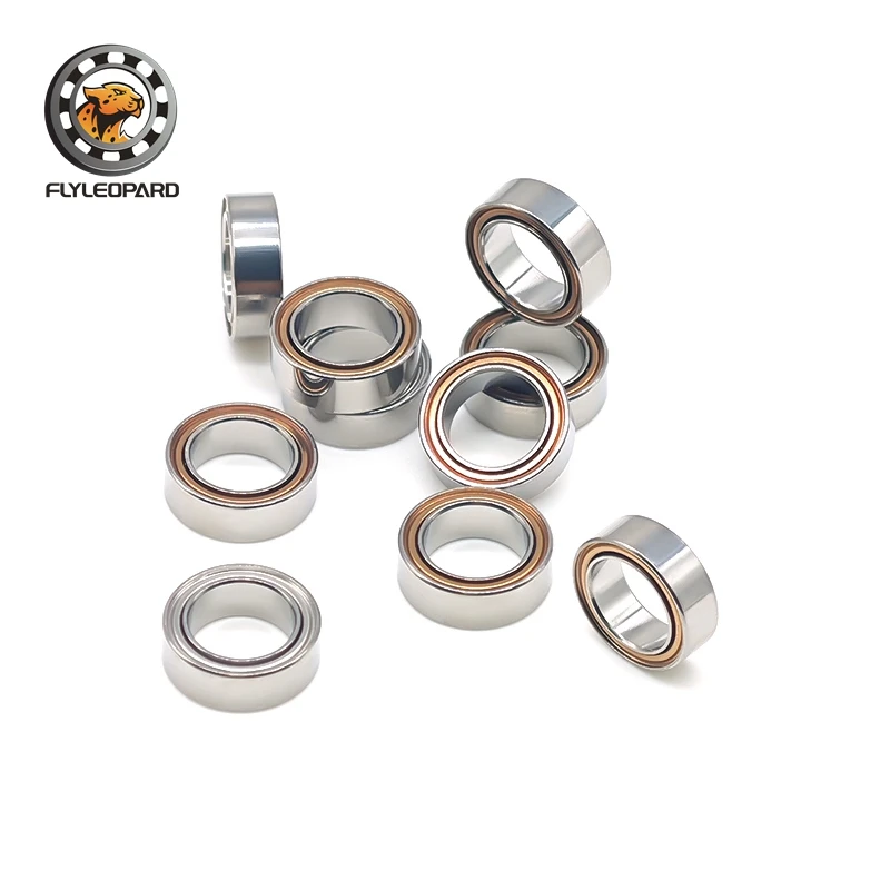 Rolamento R168ZZ 10PC 6.35x9.525x3.175mm Motor com blindagem dupla em miniatura R168 Z ZZ Rolamentos de esferas R168Z