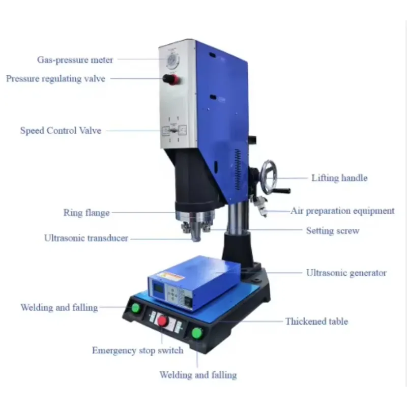 Ultrasonic Plastic Welding Machine Charger Bluetooth Headset Headphone Maker Efficient Electronic Tool