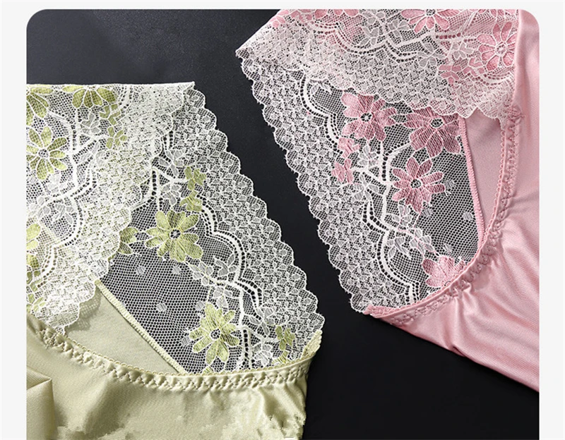 Neue Herrenunterwäsche, leichte Luxusunterwäsche für Erwachsene ab 18 Jahren, Übergröße, Satin, Spitze, 3D-Tasche, Calzoncillos Hombre Sexys Shopping Tøy – Detail 11