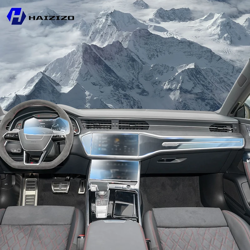 

For Audi RS7 S7 2021-2025 Car interior Matte Screen Protector console GPS Navigation LCD screene TPU film Scratch resistant PPF